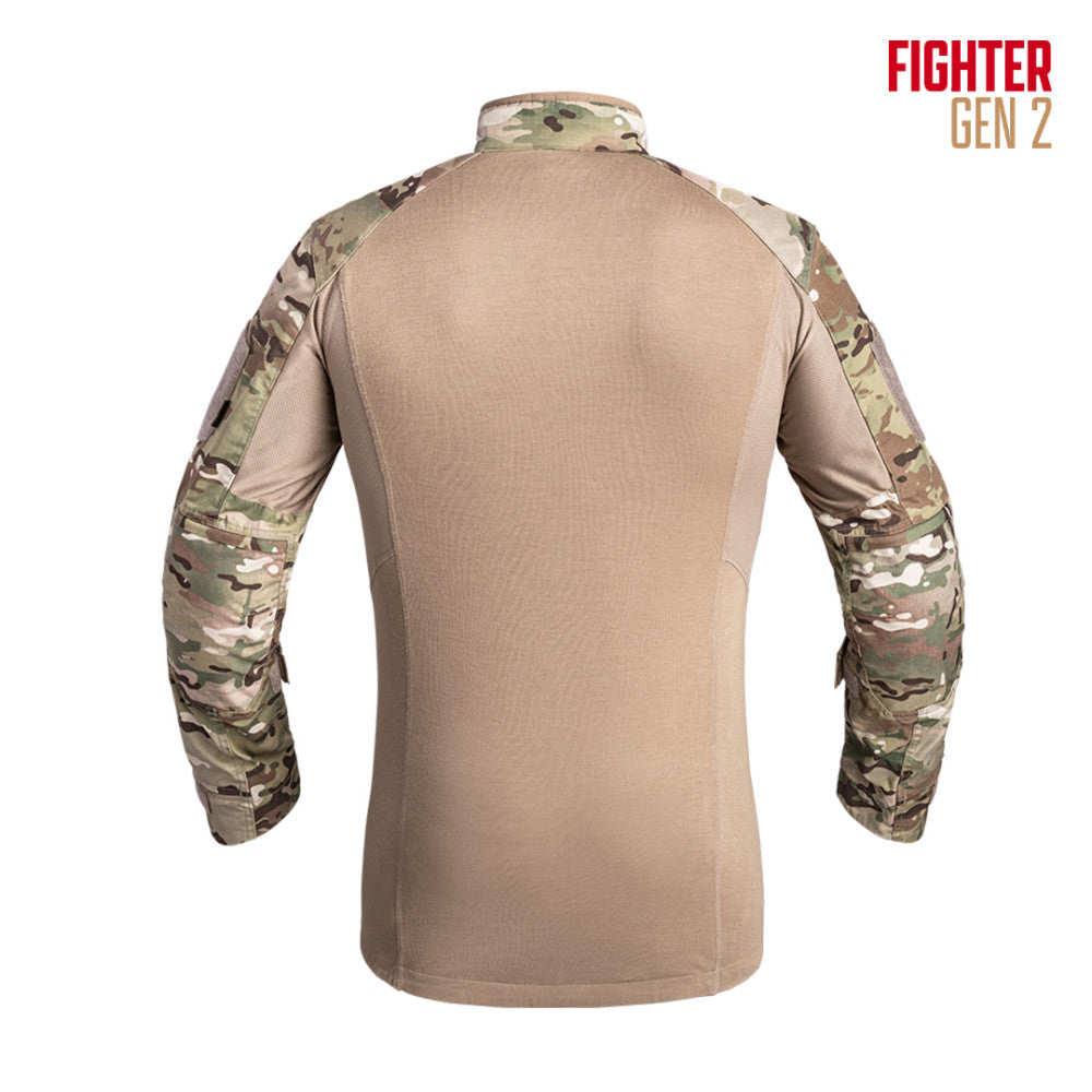 UBAS V3 FIGHTER GEN 2 MultiCam - col amorti mousse micro-perforee Soft Touch