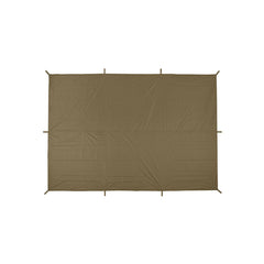 Bâche terrain EXPÉDITION 2x3m résistante et légère de A10 EQUIPMENT, avec enduction imperméable et points d'ancrage renforcés
