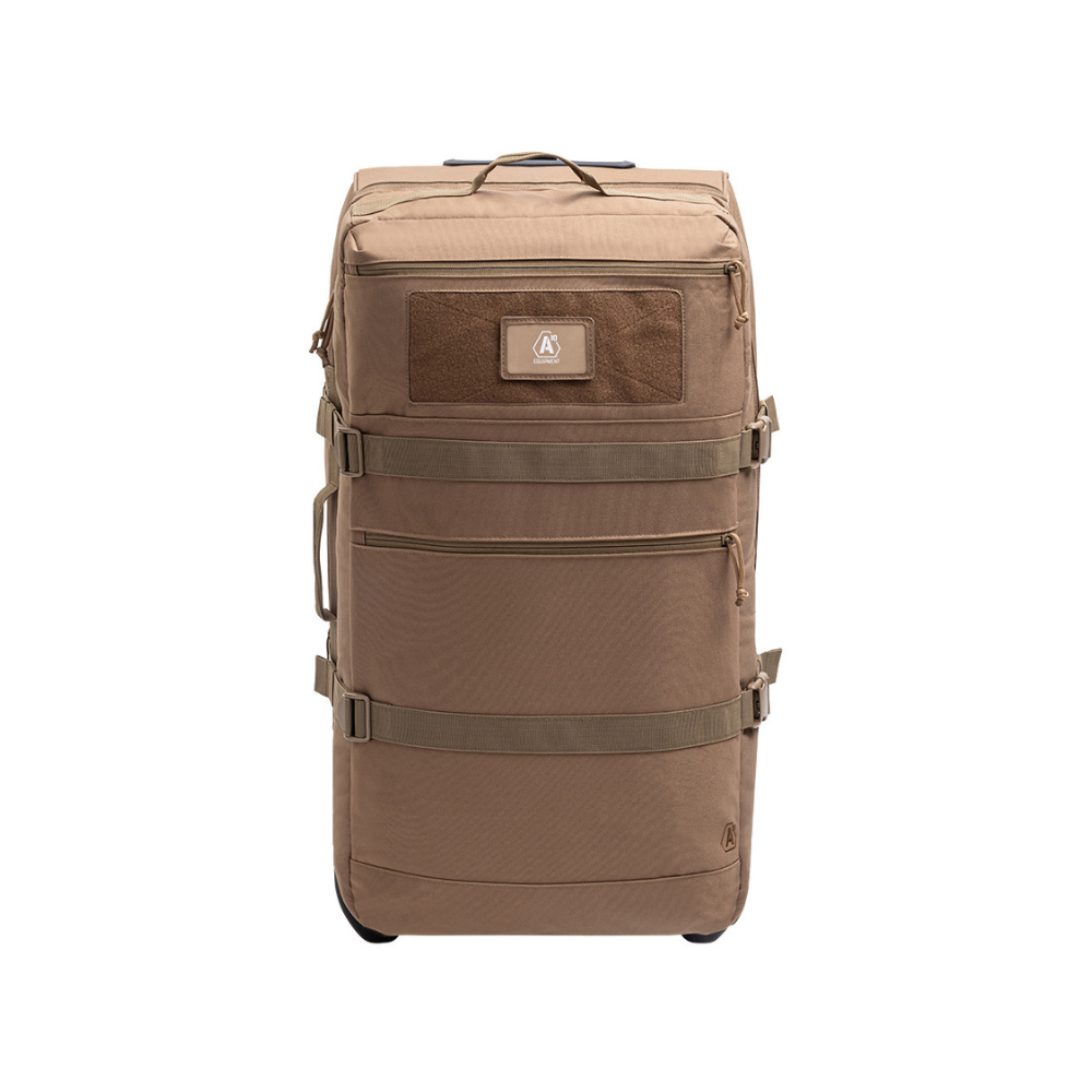 Sac de transport militaire Transall 120L de A10 Equipment, robuste et fonctionnel avec double compartiment et roues tout terrain