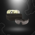 Pack de lunettes balistiques réversibles Miltec avec protection UV et résistance aux rayures, livré avec sac de nettoyage et boîte de transport