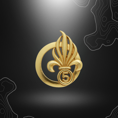 insigne en or du béret de la 5ème Légion du REI