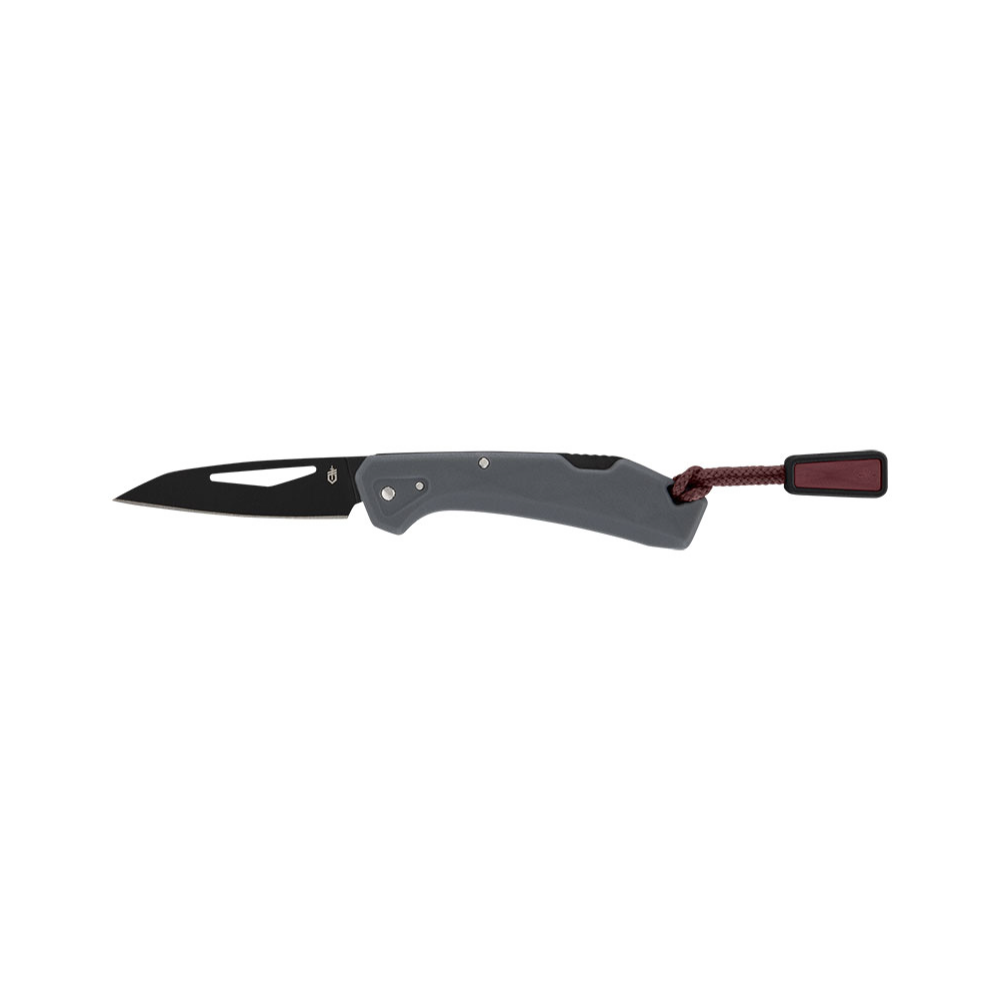 Couteau pliant LST Mini gris Gerber avec lame en acier inoxydable et manche GFN, idéal pour une utilisation quotidienne