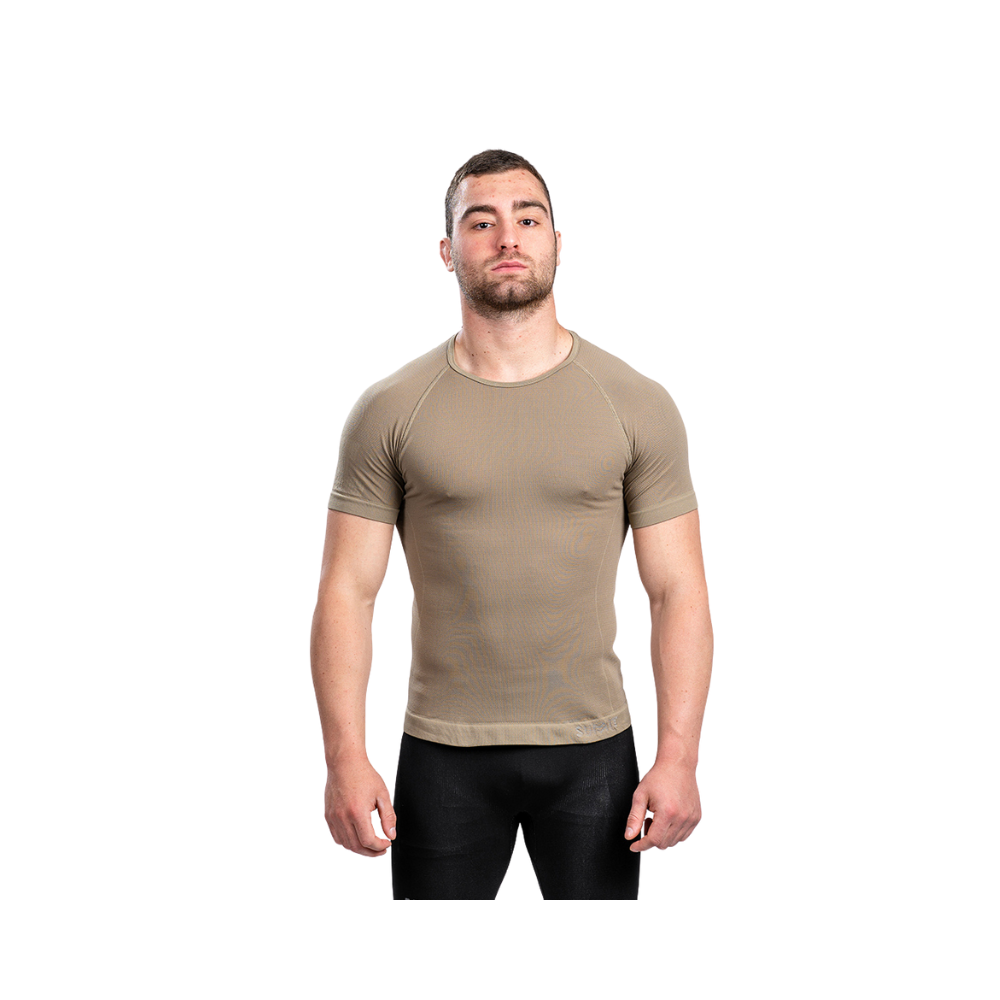 T-SHIRT AÉRO ACTIVE LINE TAN | SUMMIT OUTDOOR