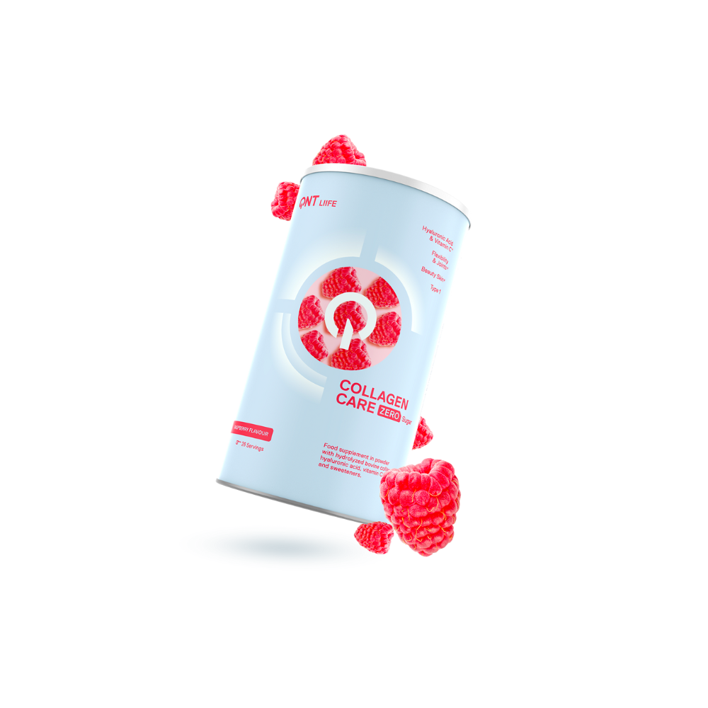 Collagène Care Framboise 390g - Complément alimentaire pour la peau, les cheveux, les ongles et les articulations