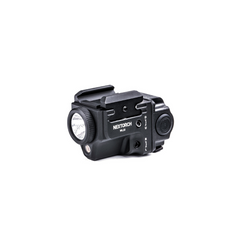 Lampe tactique Nextorch WL22 avec pointeur laser rouge pour arme de poing, éclairage blanc de 650 lumens, fabriquée en alliage d'aluminium résistant
