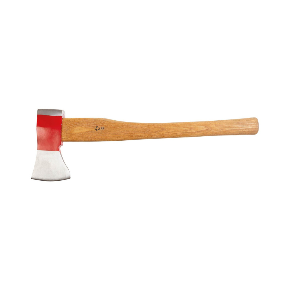 Grande hache avec manche en bois de 59 cm et pesant 2380 g de la marque MFH
