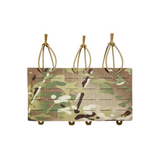 Porte-chargeurs triple TASMANIAN TIGER TT 3 SGL MAG POUCH BEL MKII COYOTE pour chargeurs G36/HK 416 avec système MOLLE et construction en CORDURA 700 Den