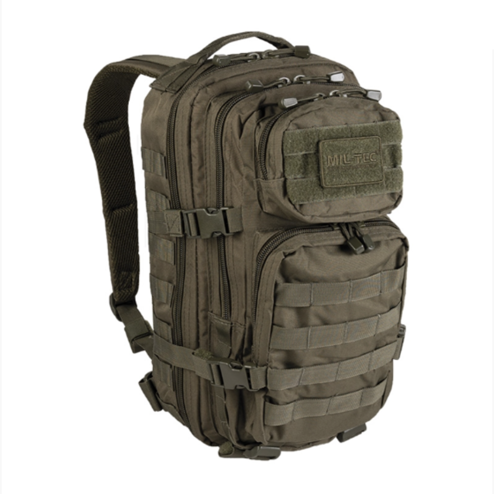 SAC À DOS US ASSAULT PETIT 20L VERT OLIVE | MIL-TEC