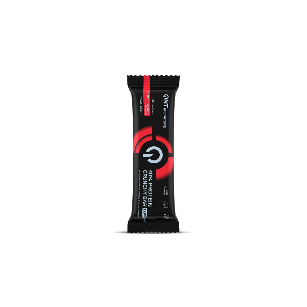 PROTEIN CRUNCHY BAR CREAMY STRAWBERRY | QNT