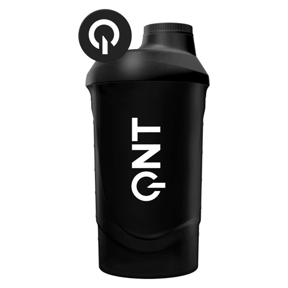 SHAKER IT'S ON BLACK 600ML SMOKE  | QNT