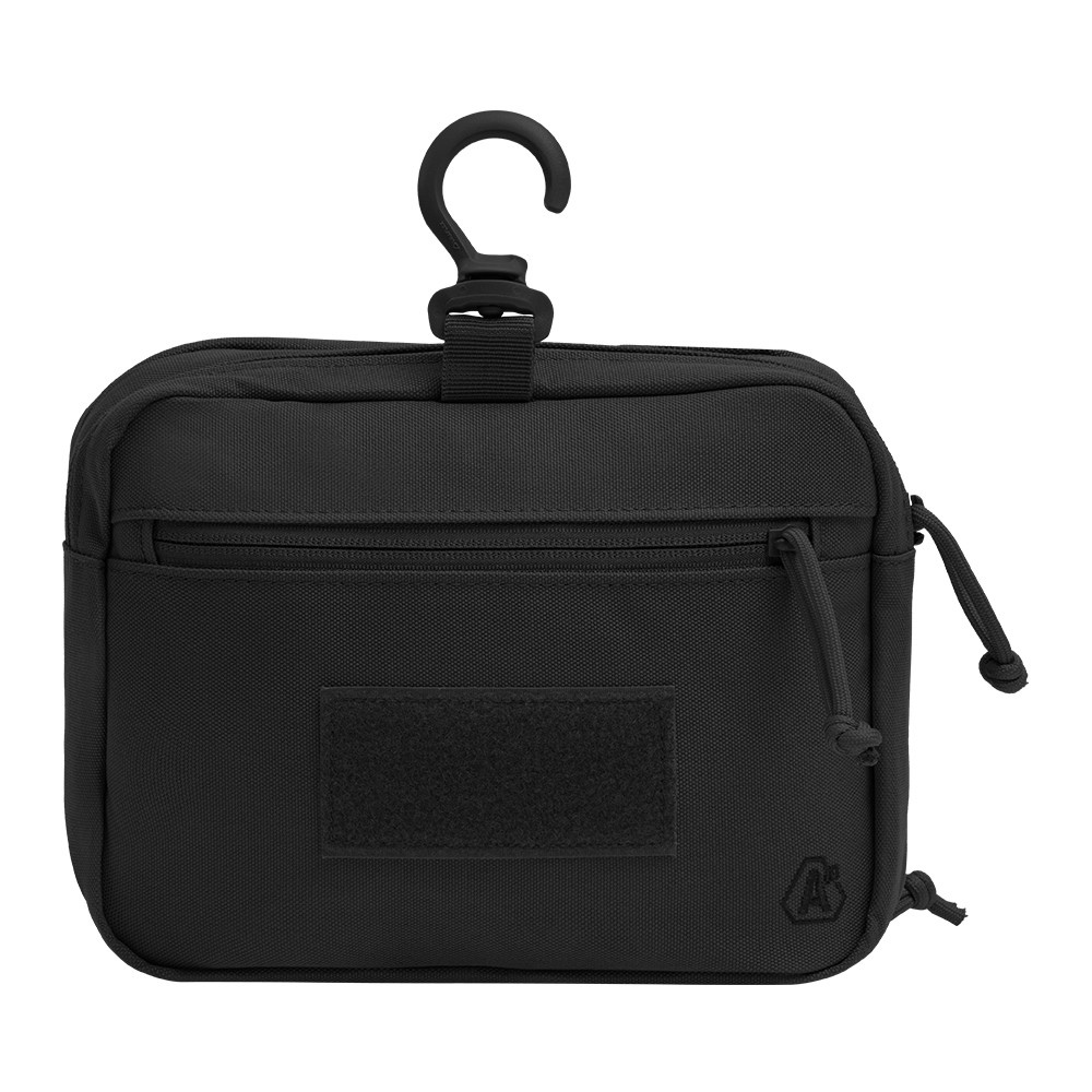 Trousse de toilette noire Transall robuste et fonctionnelle par A10 Equipment