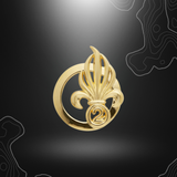 Insigne de béret doré du 2ème Régiment Étranger d'Infanterie de la Légion étrangère
