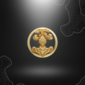Logo doré du beret ABC Spahis