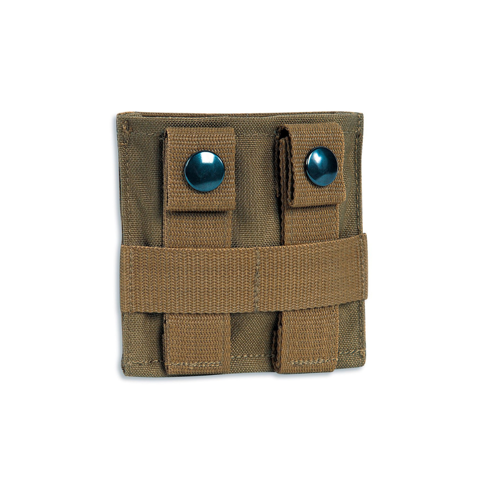 Poche de délestage TT Dump Pouch Light Coyote de Tasmanian Tiger, pochette de rangement pour chargeur vide avec système MOLLE, dimensions 10x10x1 cm, poids 60g,