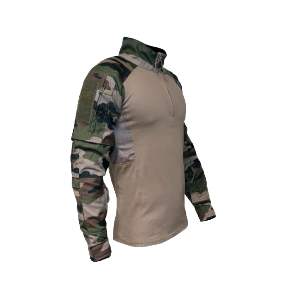 CHEMISE DE COMBAT UBAS PRENIUM CH773 RIPSTOP CAM CE | GP TACTIQUE