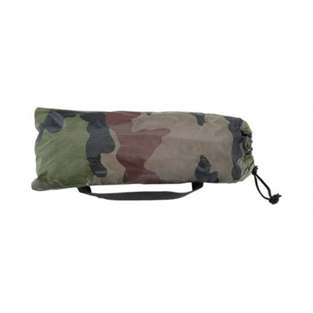 Alt tag : Bâche de terrain camo ripstop 4x3m CityGuard, en polyester imperméable avec 12 œillets d'attache renforcés