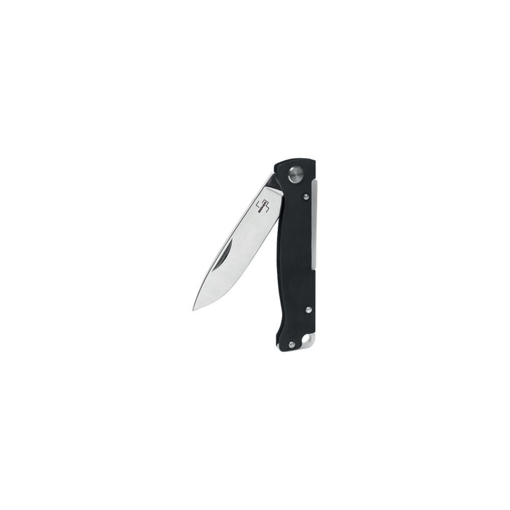 COUTEAU PLIANT ATLAS NOIR/ACIER 01BO851