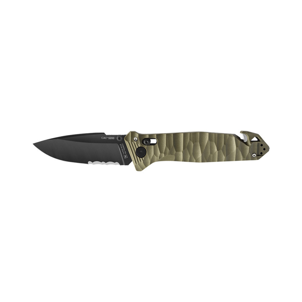 COUTEAU PLIANT CAC S200 SERRATION PA6 VENGEUR EDITION TB OUTDOOR