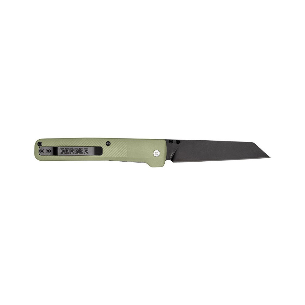 COUTEAU PLIANT PLEDGE LICHEN GREEN | GERBER