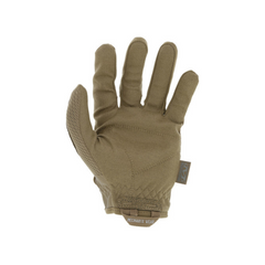 Des gants tactiques Specialty 0.5mm de Mechanix, respirants et compatibles écran tactile, conçus pour les forces armées.