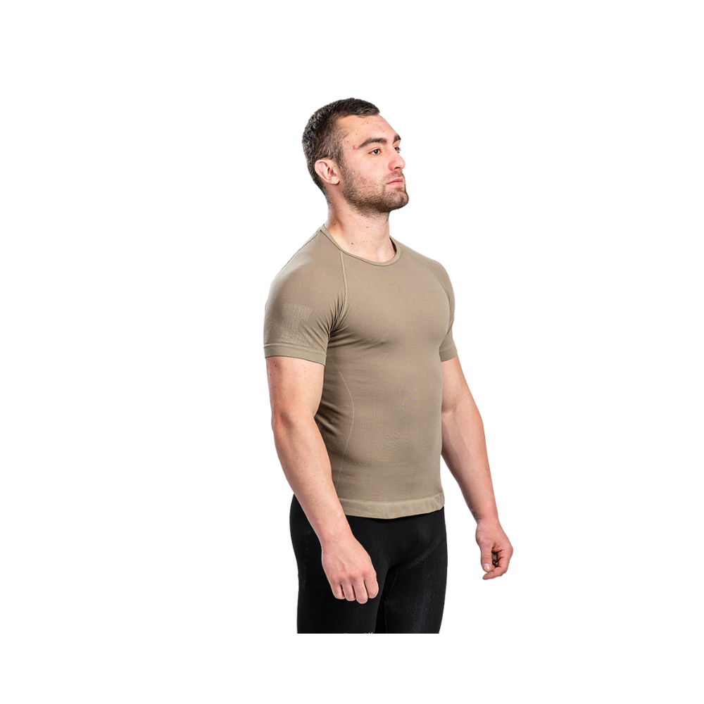 T-SHIRT AÉRO ACTIVE LINE TAN | SUMMIT OUTDOOR