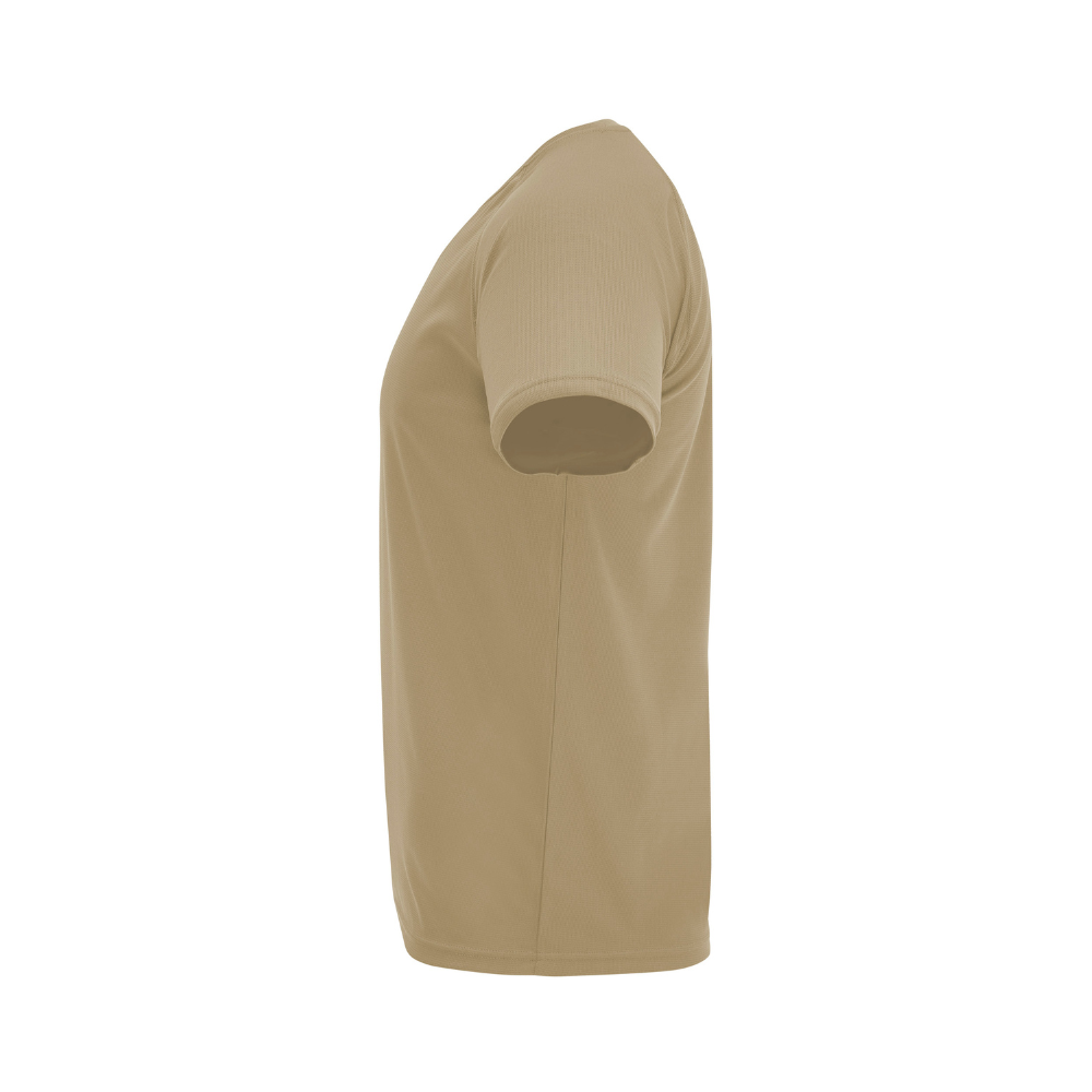 Alt tag pour un T-shirt Infanterie Cynotechnique à 25€, disponible en vert et désert, tailles variées, tissu respirant et technique avec protection UV, réservé aux personnels de la
