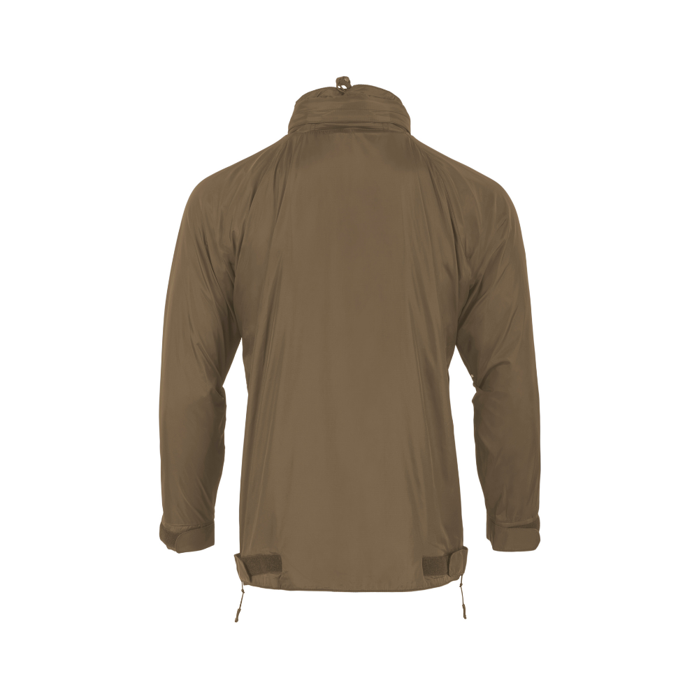 VESTE IMPERMÉABLE HALO DOUBLÉE MICRO-POLAIRE DEMI ZIP VERT OLIVE | HIGHLANDER