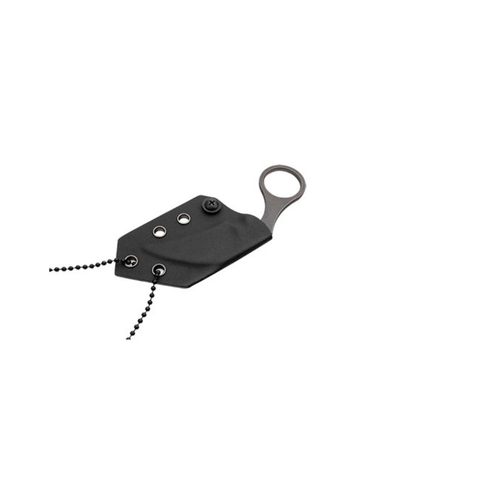 Karambit Bad Moon 02BO078 Boker Plus avec lame de 6,5 cm en acier D2, manche en acier, étui kydex noir et chaînette, design de Simon Frömel
