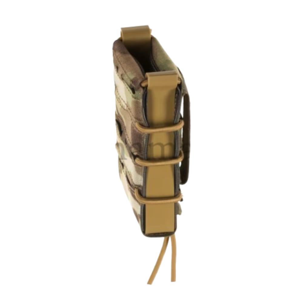 Porte chargeur simple pour fusil 5.56 multicam de Templar's Gear, fabriqué en Cordura 500D et conçu pour un placement stable du chargeur