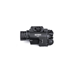 Lampe tactique avec pointeur laser rouge WL23 de Nextorch pour arme de poing avec éclairage blanc de 1300 lumens