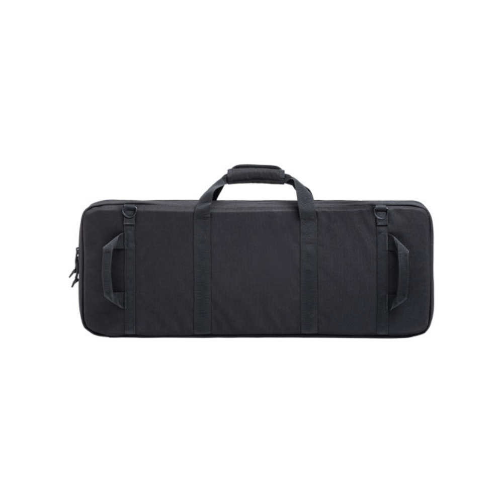 Housse souple noire AR-10 DELTA de 80 cm par A10 EQUIPMENT pour le transport et la protection d'armes, équipée de velcros pour un rangement modulable et de inserts pour arme