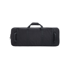 Housse souple noire AR-10 DELTA de 80 cm par A10 EQUIPMENT pour le transport et la protection d'armes, équipée de velcros pour un rangement modulable et de inserts pour arme