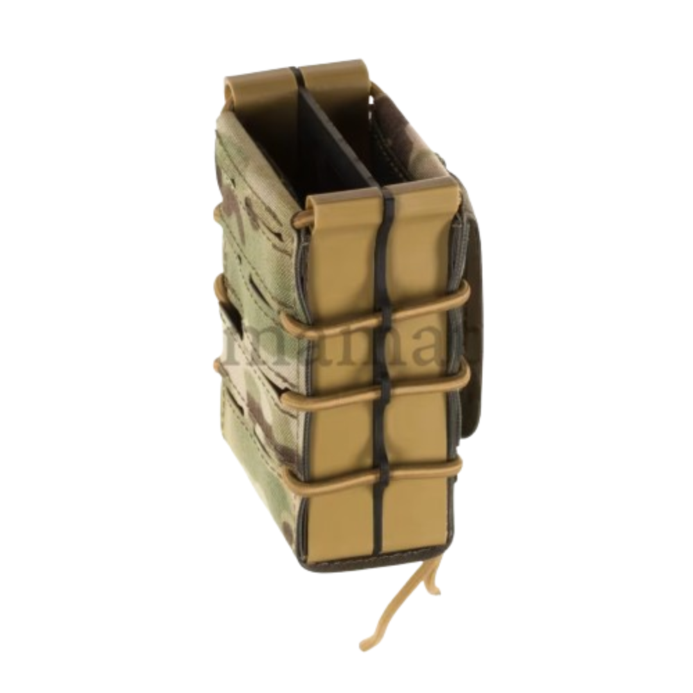 Porte-chargeurs double fusil 5.56 multicam Templar's Gear ultraléger en Cordura 500D avec système PALS/Molle