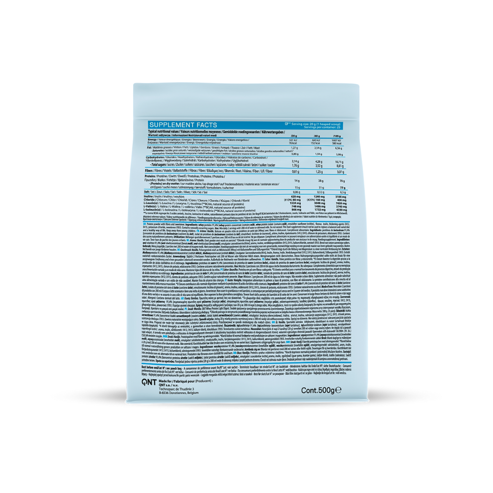 WHEY PROTEIN LIGHT DIGEST VANILLE 500G | QNT