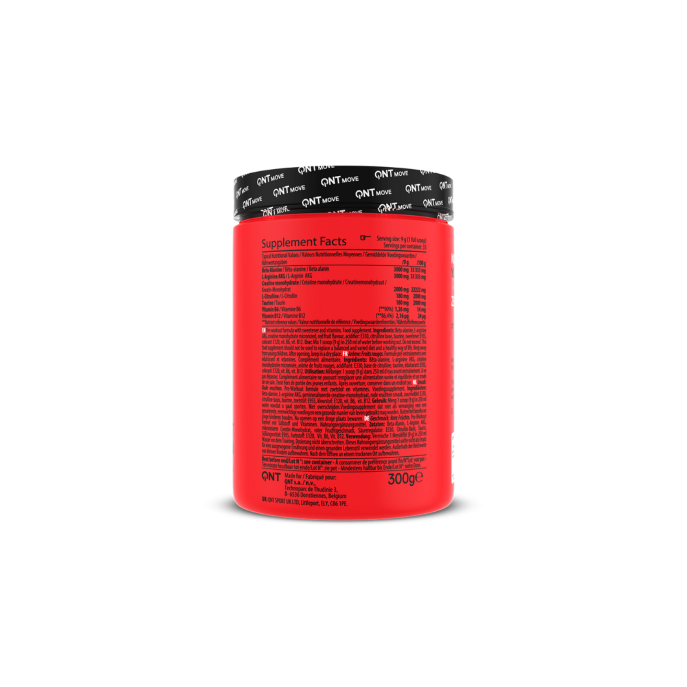 PRE-WORKOUT FRUITS ROUGE | QNT