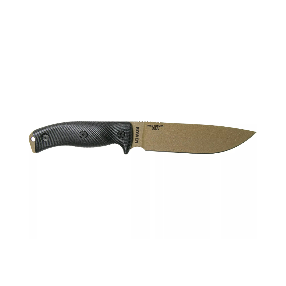 MES MODEL 6 DARK EARTH BLADE 3D ZWART G10 | ESEE