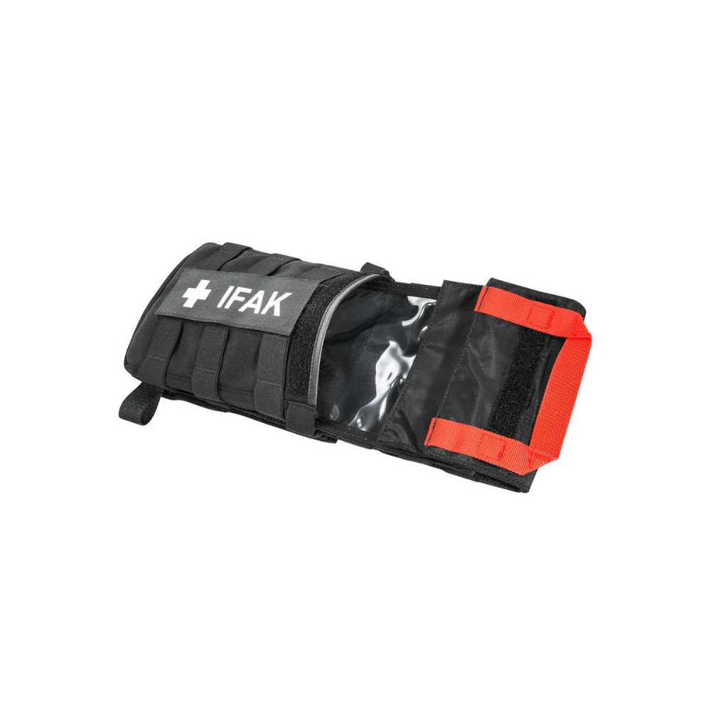 Trousse de premiers soins Poche IFAK Velcro® MOLLE TT IFAK Pouch VL Coyote avec fixation facile et adaptateur MOLLE