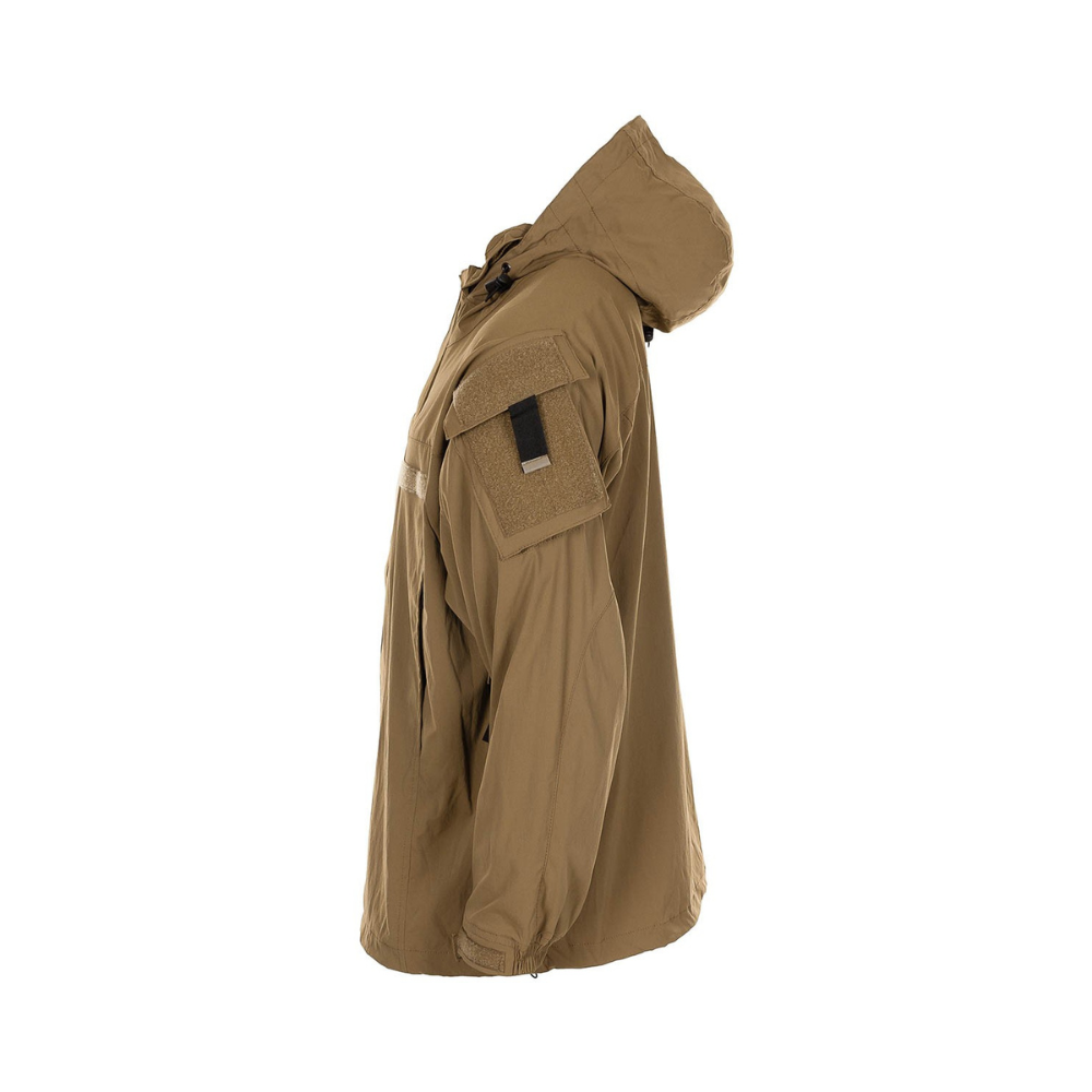 Veste Softshell US Gen III Level 5 Coyote de MFH, uniforme de combat protecteur, imperméable et respirant avec zip frontal et multiples poches zippées, 98% nylon et 2%