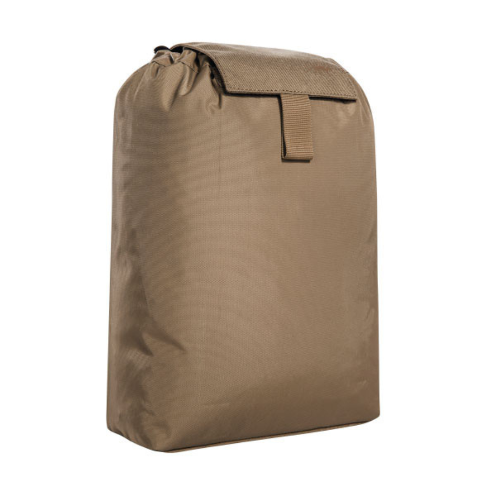 Poche de délestage TT Dump Pouch MKII Coyote de Tasmanian Tiger, adaptée pour le stockage de chargeurs vides et autres objets, avec une capacité de 6 double-chargeurs G36