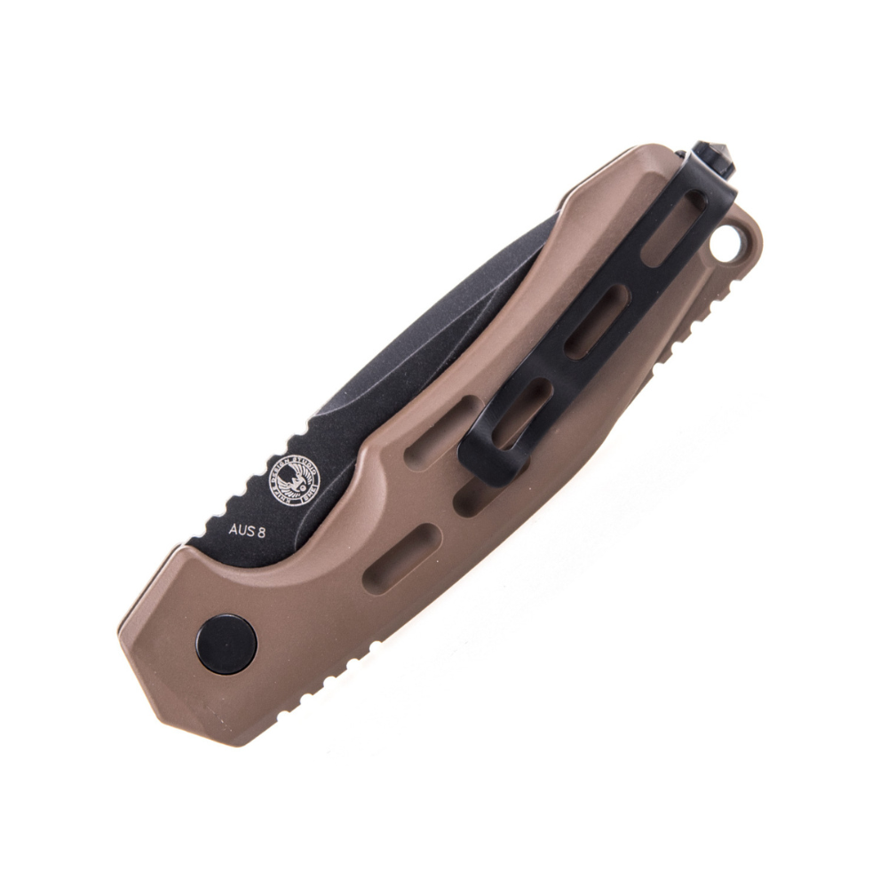 COUTEAU PLIANT THUNDER STORM AUTO COYOTE | BOKER PLUS