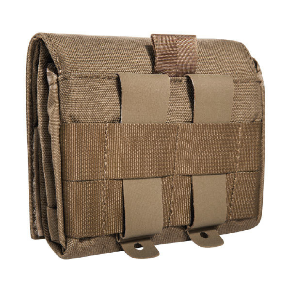 Poche de délestage TT Dump Pouch MKII Coyote de Tasmanian Tiger pour le rangement sécurisé des chargeurs vides et autres objets.