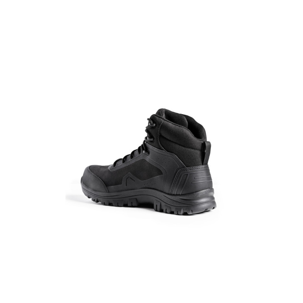 Chaussures de sécurité SÉCU-ONE 6 TCP en noir par A10 Equipment avec semelle GRIP-URBAN et ERGO-SOFT pour un confort et une adhérence optimaux