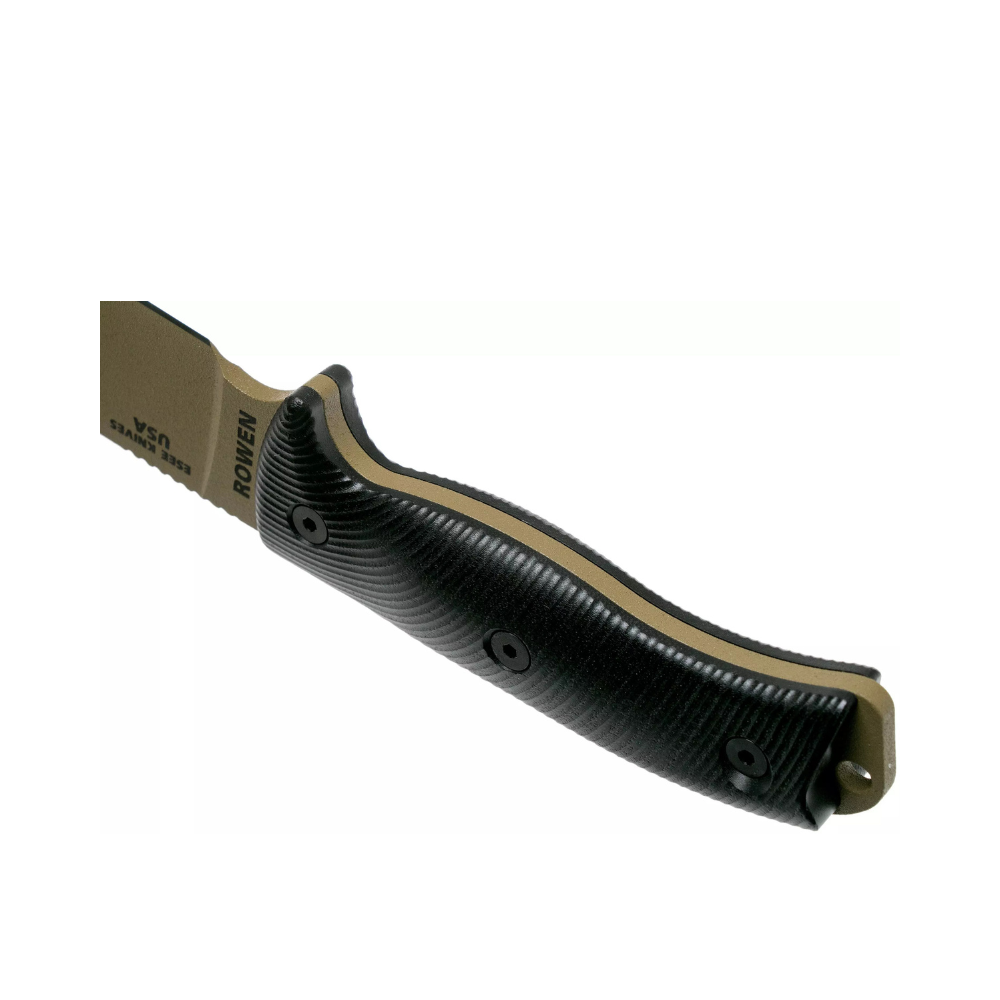 MES MODEL 6 DARK EARTH BLADE 3D ZWART G10 | ESEE