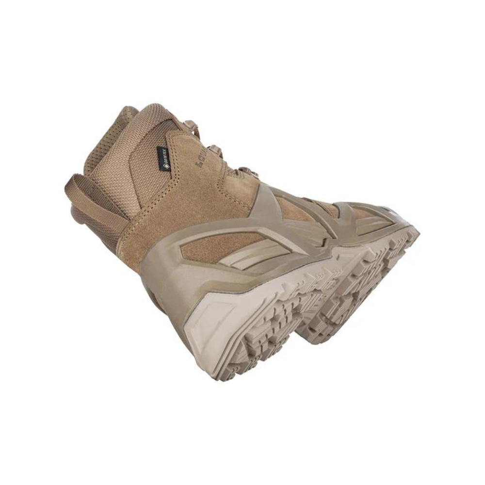 Chaussures Zephyr GTX Mid MK2 Coyote OP de Lowa, imperméables et durables avec semelle intermédiaire isolante et extérieure antidérapante