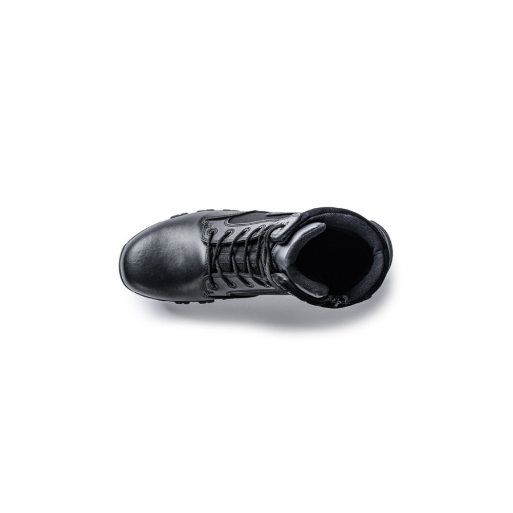 Chaussures SÉCU-ONE 8 zip TCP noires par A10 Equipment - chaussures de sécurité avec grip urbain et confort ergo-soft