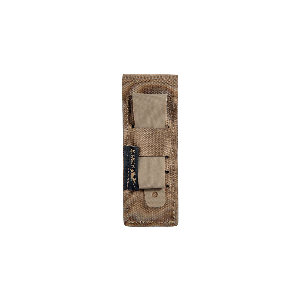 Poche pour chargeur de pistolet TASMANIAN TIGER en Cordura, couleur coyote, avec système d'attache MOLLE