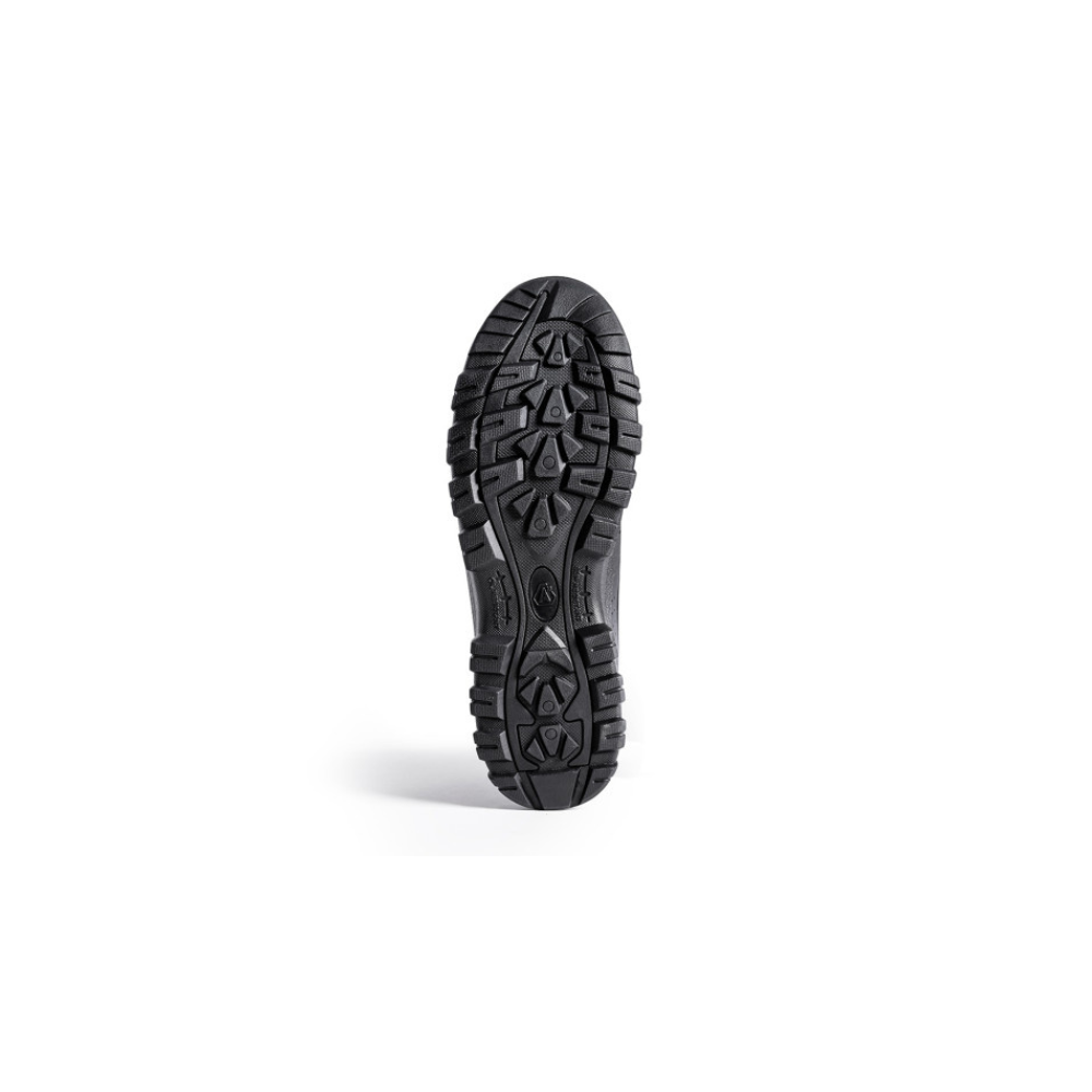 Chaussures Sécurité Sécu-One 6 TCP noir par A10 Equipment avec semelle extérieure GRIP-URBAN et intérieure ERGO-SOFT, coque de protection TOE CAP PRO