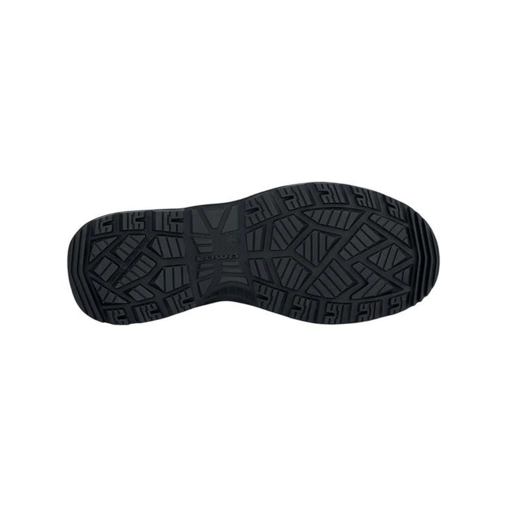Chaussures de randonnée noires Zephyr GTX Mid MK2 de Lowa avec semelle intermédiaire isolante et semelle extérieure antidérapante