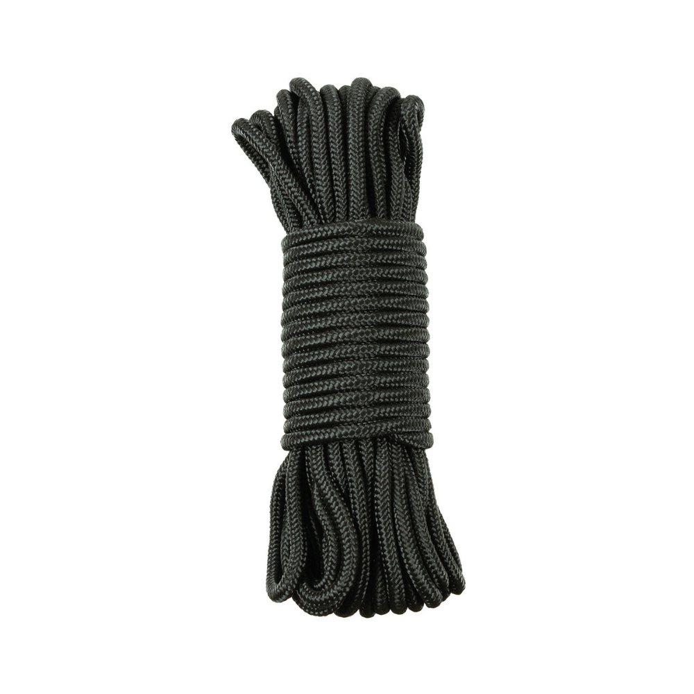 CORDE SEILE 15M X 5MM NOIRE | MFH