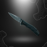 COUTEAU MANDATORY FUN G10 NOIR BLACKWASH | FOX EDGE
